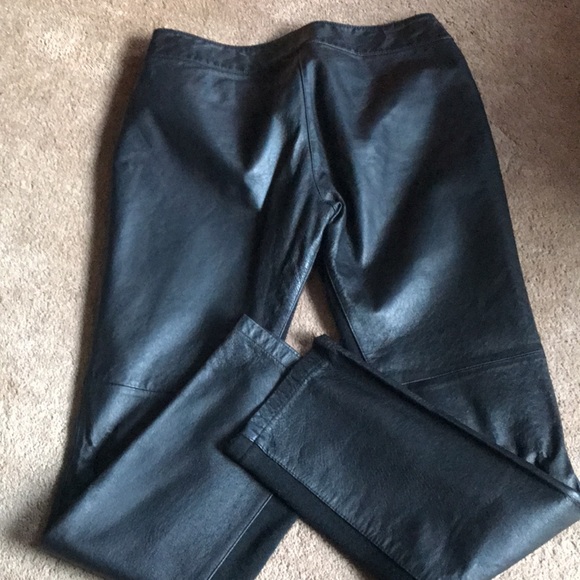 Leather ladies pants - Picture 4 of 4